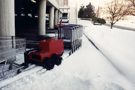 monster cart mule power mover snow. 